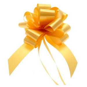 Gold Pull Bows 30mm x 30 Bows