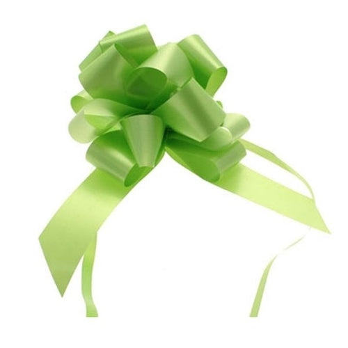 Lime Pull Bows 30mm x 30 Bows