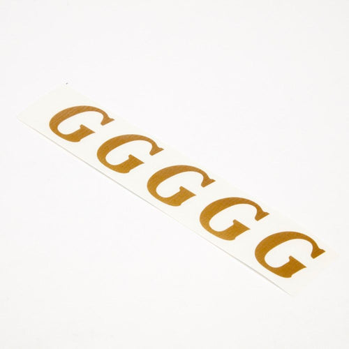 G - Oasis Self-Adhesive Vinyl Lettering