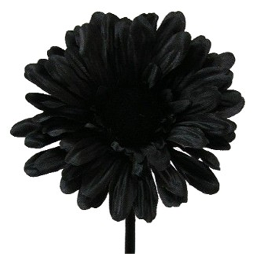 54cm Large Gerbera Black - Single Stem Artificial Flower