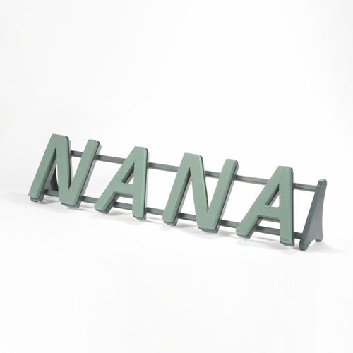 Nana Plastic Backed Letter Frame - Wet Foam - Val Spicer - LARGE ITEM