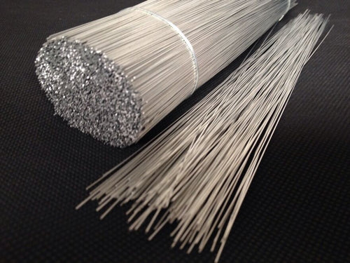 Galvanised Silver Stub Wire - 28swg x 7