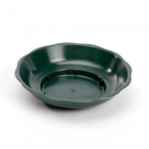 Pack of 5 x Green Plastic Floral Pop Posy Bowl - Small Craft Pack