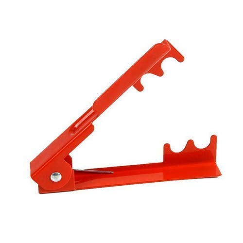 14cm Metal Rose Thorn Stripper Red Florist/Gardeners Tool